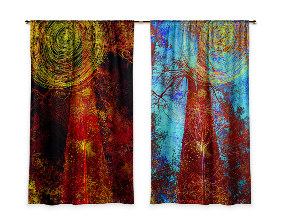 Curtains “Arteries of love”