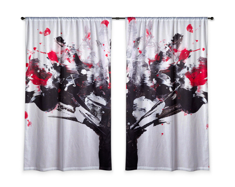 Curtains “Blooming tree”