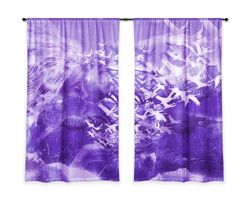 Curtains “Breath of heaven”