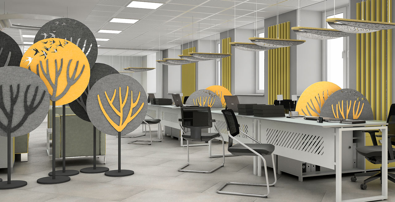 Acoustic screens 