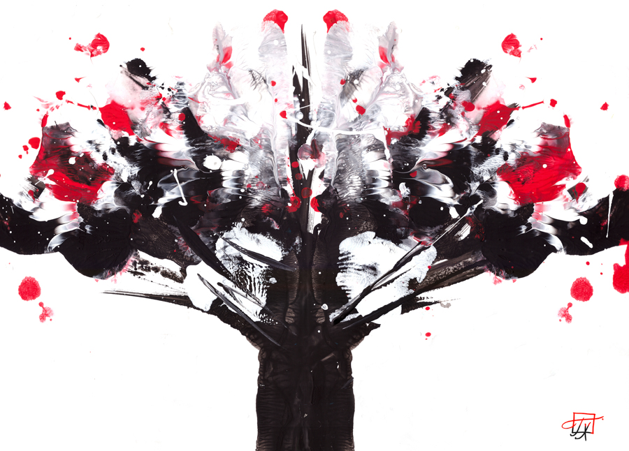 Illustration “Blossoming tree”