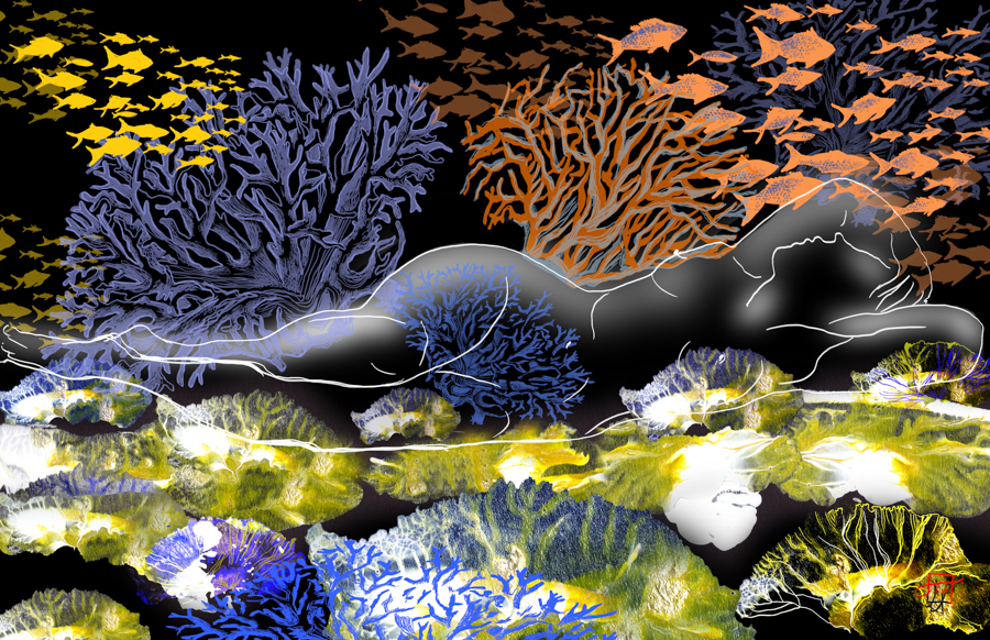 Illustration “Mermaid*s dream”