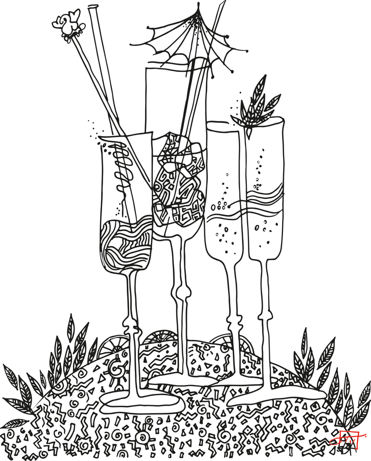 Illustration “Party”