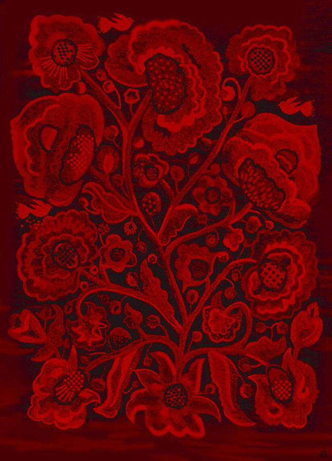 Illustration “Red magic”