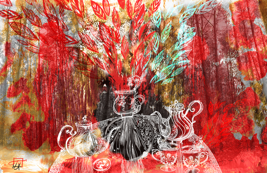 Illustration “Tea time”