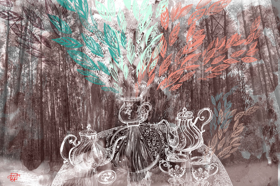 Illustration “Tea time”